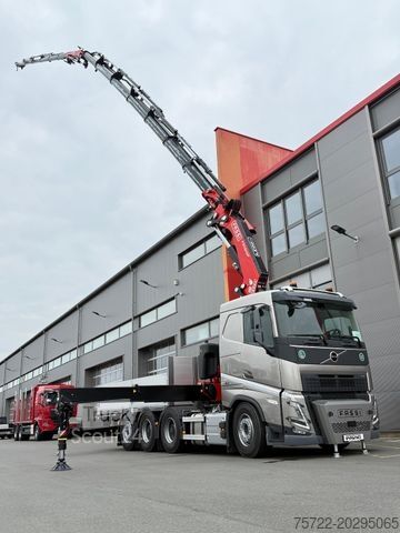Lastbilmonteret kran VOLVO FH 500 8x4 Pritsche mit Fassi F905R.2.7 + JIB