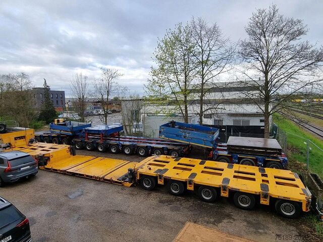 Полуавтомат с низкой загрузкой Goldhofer S-THP 15 (3+3+3+5+2) 2 x Gooseneck 2 x Hatz Ger...