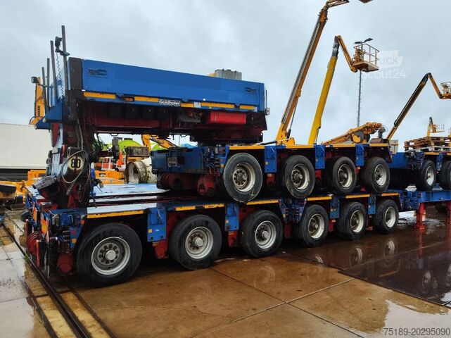 Полуавтомат с низкой загрузкой Goldhofer S-THP 15 (3+3+3+5+2) 2 x Gooseneck 2 x Hatz Ger...