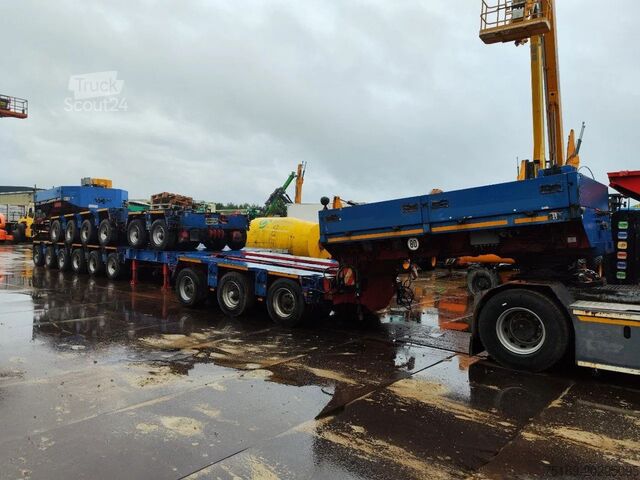 Низкий погрузчик Goldhofer S-THP 15 (3+3+3+5+2) 2 x Gooseneck 2 x Hatz Ger...