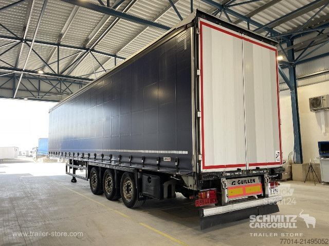 Semi-reboque aberto com lona Guillen Curtainsider Standard
