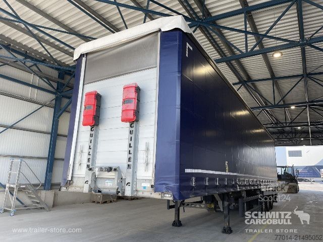 Semi-reboque aberto com lona Guillen Curtainsider Standard