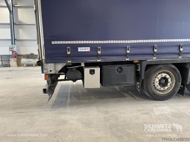 Semi-reboque aberto com lona Guillen Curtainsider Standard