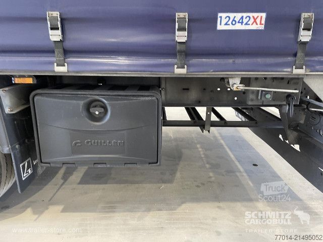 Semi-reboque aberto com lona Guillen Curtainsider Standard