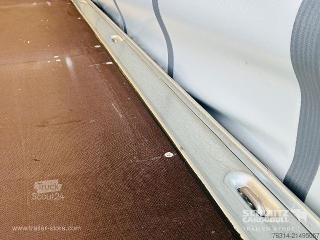 Open semitrailer with tarp Schmitz Cargobull Curtainsider Mega Getränke