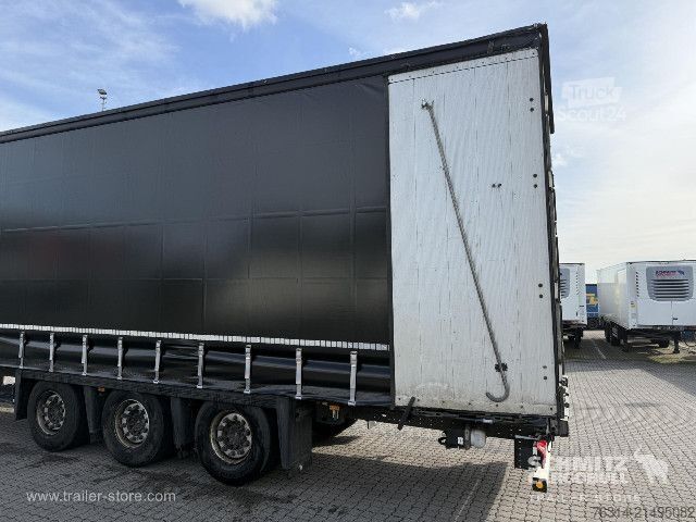 Open semitrailer with tarp Schmitz Cargobull Curtainsider Mega Getränke
