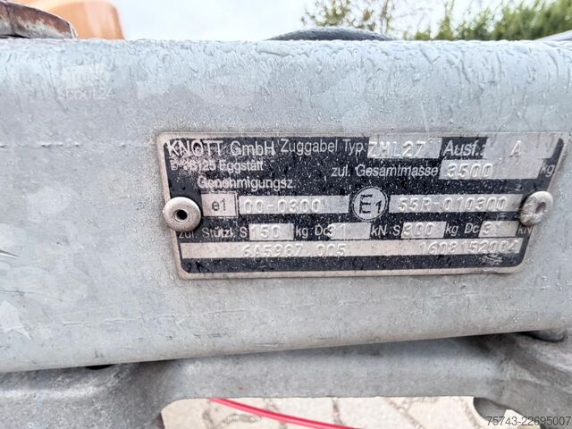 Paardentransportaanhanger  ANKA  3 Pferd3,5t  Pferdeanh. Wohn. Dusche