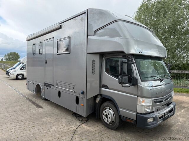 Veetransporter MERCEDES-BENZ FUSO 8 180  TT-S Hundetransporter  Pop-Out