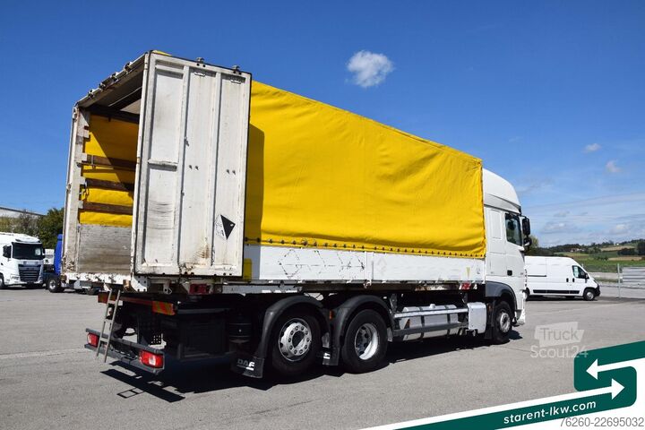 Kamion z zamenljivo nadgradnjo DAF XF 480 6x2 WAB SSC Retarder Standklimaanlage WAB
