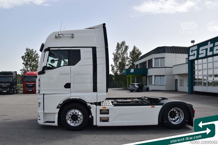 Standart çekici ünitesi MAN TGX 18.560 LL Retarder Standkl. Hydraulik MIETE