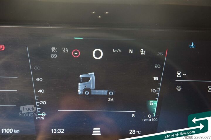 Standard trækkerunit SCANIA R460 Retarder ACC NAVI Nebenantrieb