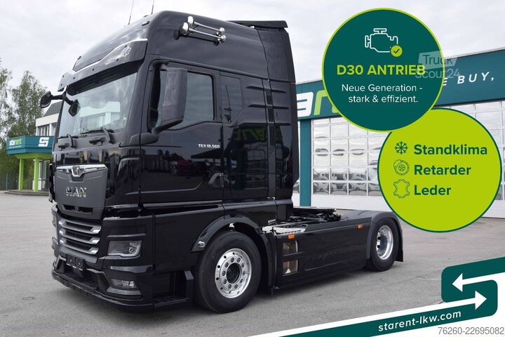 Standard trækkerunit MAN TGX 18.560 LL Retarder Standklima Vollluft MIETE