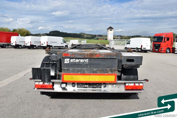 Vekselpåbygg-semitrailer SCHWARZMÜLLER Tank - Containerchassis ADR ALU Liftachse SAF