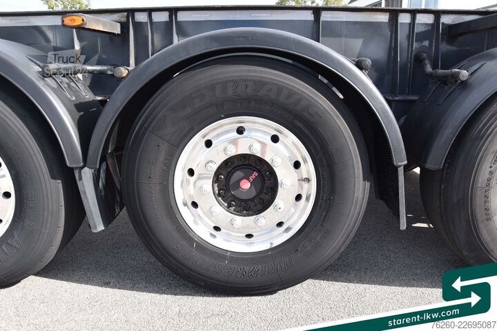 Vekselpåbygg-semitrailer SCHWARZMÜLLER Tank - Containerchassis ADR ALU Liftachse SAF