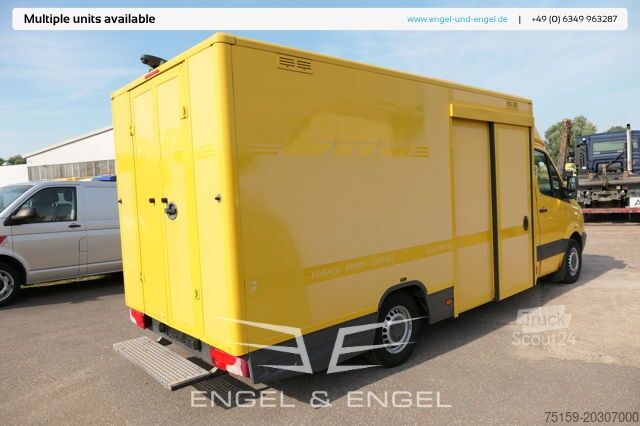 Fourgon tôlé mercedes-benz SPRINTER 310 CDI MAXI EURO-5 KOFFER REGALE KAMERA DURCHGANG