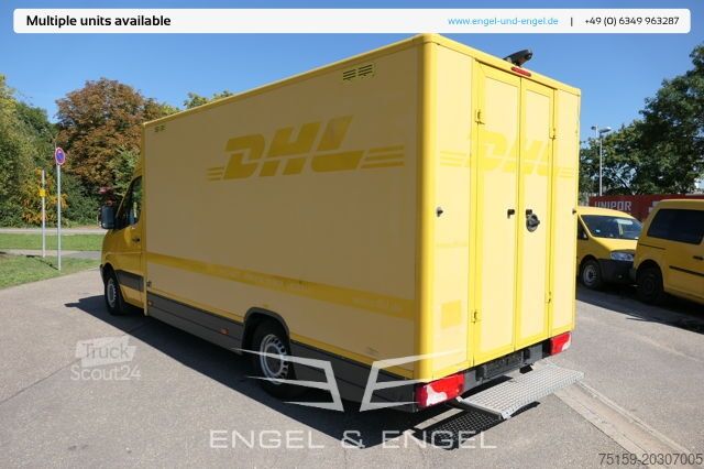 Transporter mit Koffer mercedes-benz SPRINTER 310 CDI MAXI EURO-5 KOFFER REGALE KAMERA DURCHGANG