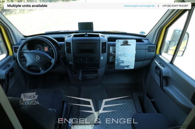 Transporter mit Koffer mercedes-benz SPRINTER 310 CDI MAXI EURO-5 KOFFER REGALE KAMERA DURCHGANG