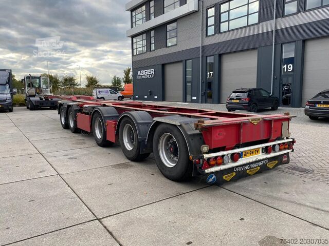 Konteyner taşımacılığı Broshuis 2 Connect 5 AKCC / 5 Axles / 3x Steering / 3x L...
