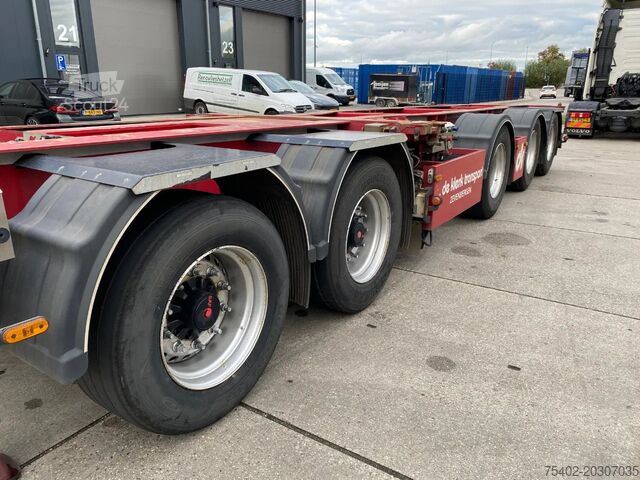 Konteyner taşımacılığı Broshuis 2 Connect 5 AKCC / 5 Axles / 3x Steering / 3x L...