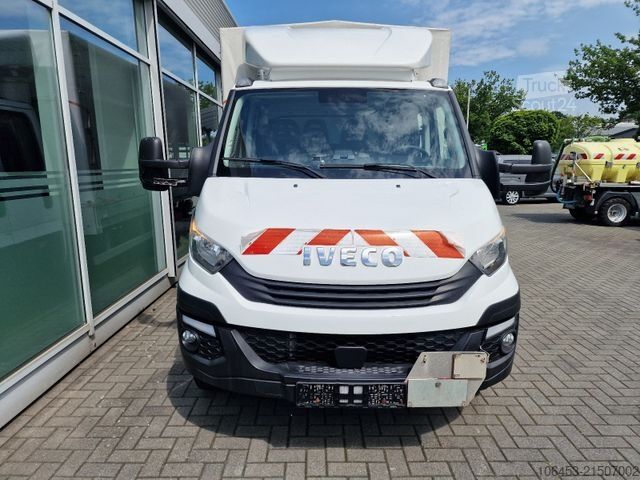 Aizkaru sānu furgons IVECO Daily  70 C 18 Doka/Werkstatt/Ladebordwand