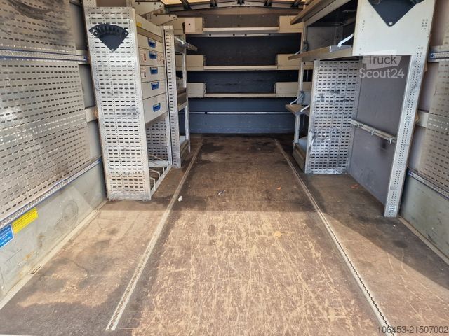 Aizkaru sānu furgons IVECO Daily  70 C 18 Doka/Werkstatt/Ladebordwand