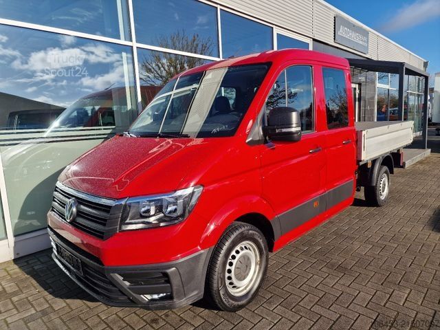 Φορτηγό pick-up VOLKSWAGEN Crafter  DOKA 35/7 Sitzer/AC/ACC/AHK