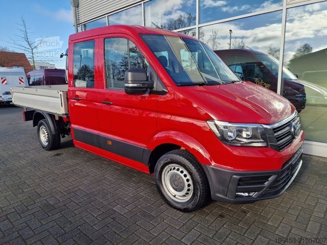 Φορτηγό pick-up VOLKSWAGEN Crafter  DOKA 35/7 Sitzer/AC/ACC/AHK