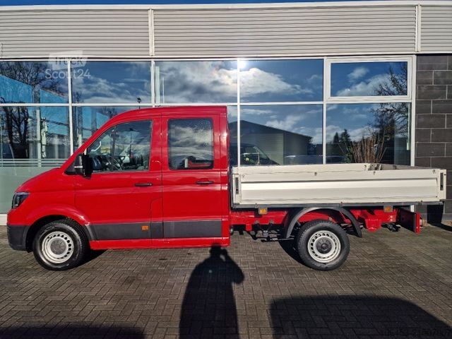 Φορτηγό pick-up VOLKSWAGEN Crafter  DOKA 35/7 Sitzer/AC/ACC/AHK