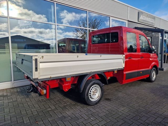 Φορτηγό pick-up VOLKSWAGEN Crafter  DOKA 35/7 Sitzer/AC/ACC/AHK