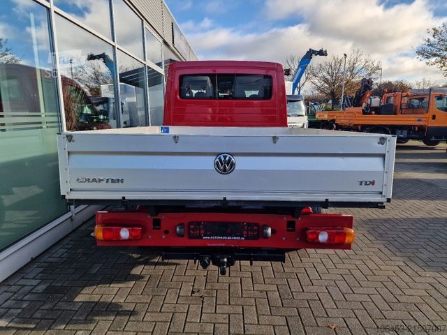 Φορτηγό pick-up VOLKSWAGEN Crafter  DOKA 35/7 Sitzer/AC/ACC/AHK