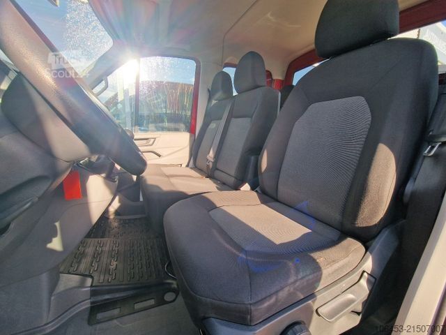 Φορτηγό pick-up VOLKSWAGEN Crafter  DOKA 35/7 Sitzer/AC/ACC/AHK