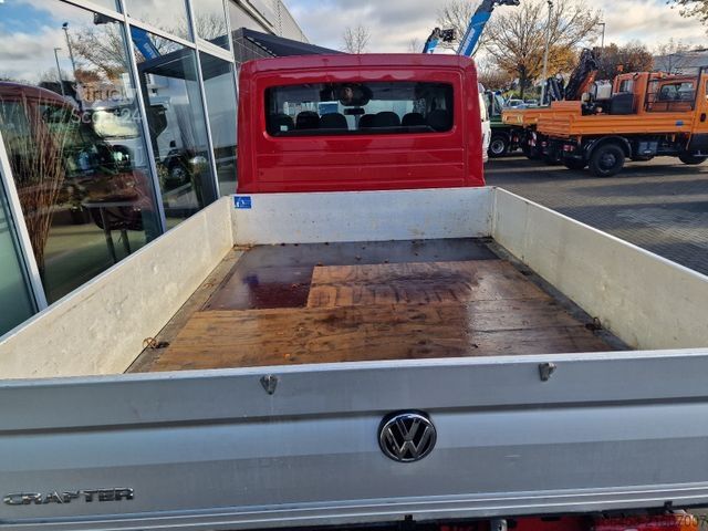 Φορτηγό pick-up VOLKSWAGEN Crafter  DOKA 35/7 Sitzer/AC/ACC/AHK