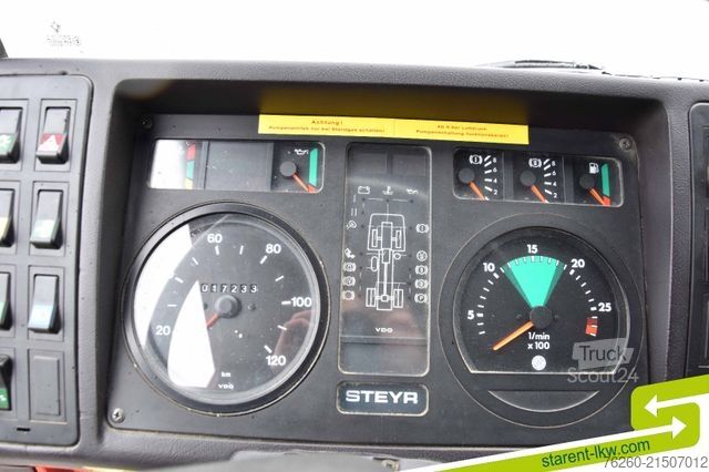 Tovorno vozilo za posebne namene STEYR 13S23 4x4 Feuerwehrauto, 2.000 Liter Wassertank