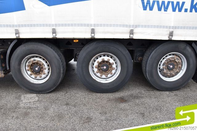 Open oplegger met zeil KÖGEL Light Palettenkasten E-Rad XL Zert. TÜV 01/27