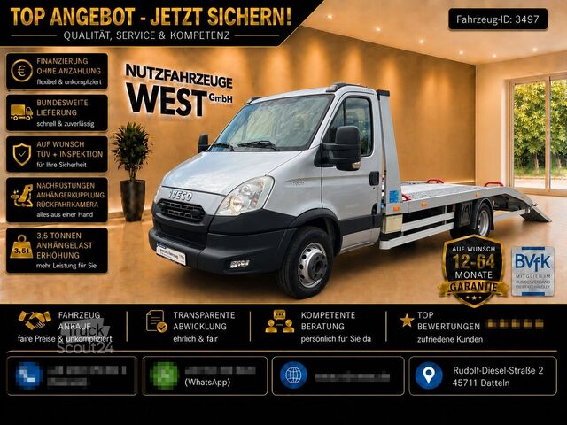Автомобиль-фургон для перевозки автомобилей IVECO Daily 70c17 Abschleppwagen*Nutzlast=3.900Kg*