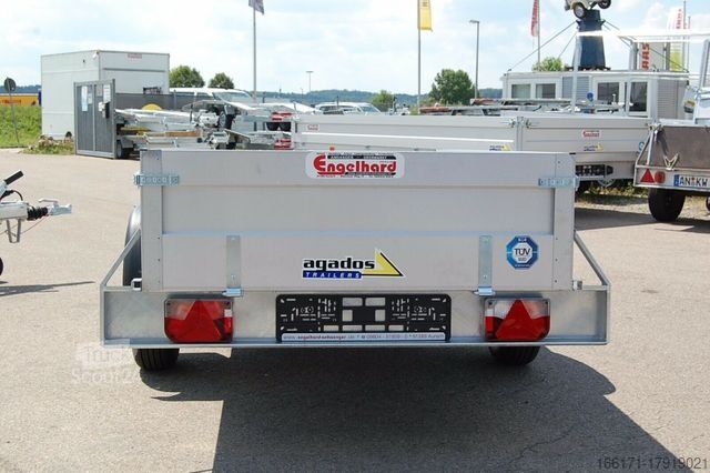 Automašīnas piekabe AGADOS Transportanhänger NP 26  - 750kg - 265x126x40