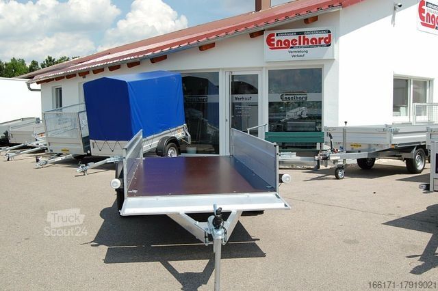 Automašīnas piekabe AGADOS Transportanhänger NP 26  - 750kg - 265x126x40