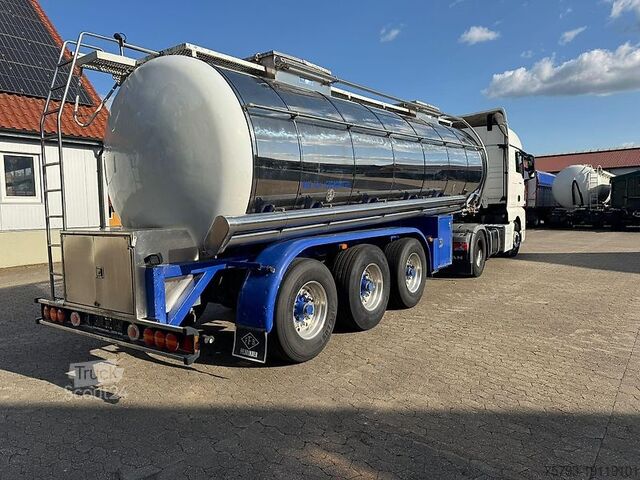 Silo-aanhanger Feldbinder TSA 22.3 Edelstahl Interne Nr. 7580