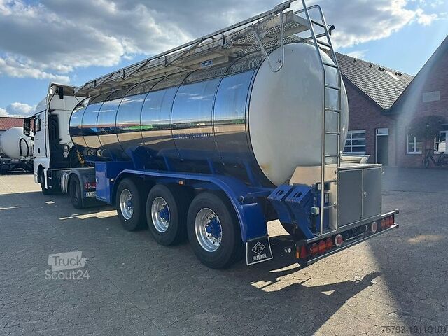 Silo-aanhanger Feldbinder TSA 22.3 Edelstahl Interne Nr. 7580