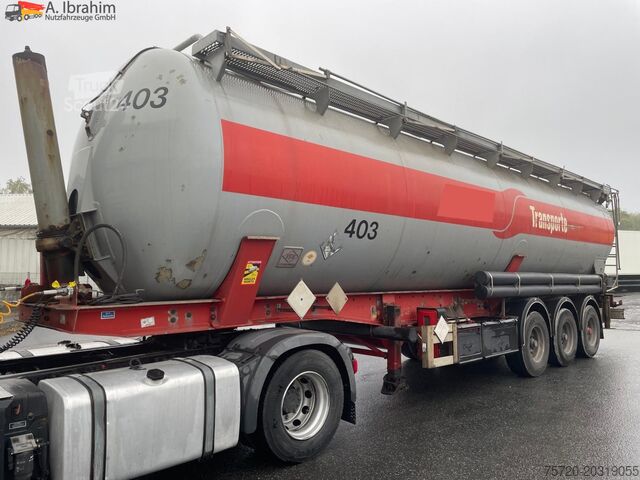 Semirreboque silo Feldbinder KIP 57.3 Kippsilo 57 m³ | Scheibenbremse | 1 Kammer | 24V Bordhydraulik
