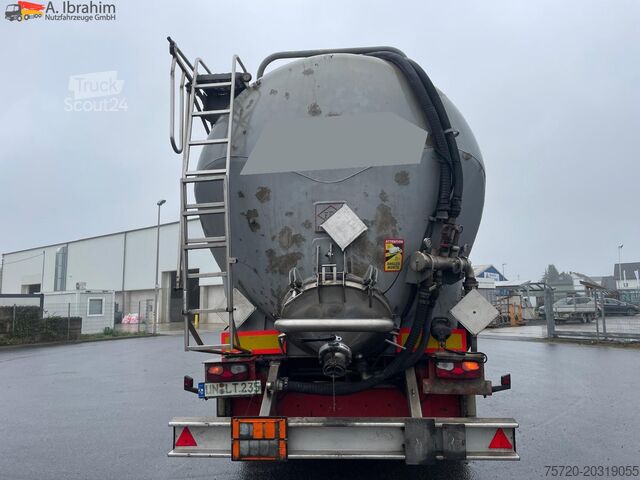 Semirreboque silo Feldbinder KIP 57.3 Kippsilo 57 m³ | Trommelbremse | 1 Kammer | 24V Bordhydraulik