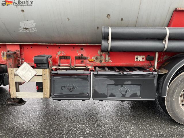 Semirreboque silo Feldbinder KIP 57.3 Kippsilo 57 m³ | Trommelbremse | 1 Kammer | 24V Bordhydraulik