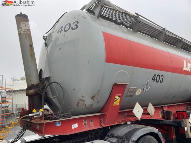 Semirreboque silo Feldbinder KIP 57.3 Kippsilo 57 m³ | Trommelbremse | 1 Kammer | 24V Bordhydraulik