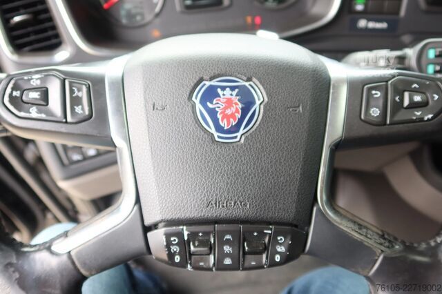 автомобиль-фургон для перевозки автомобилей Scania R500 Oprijvrachtwagen 6x2 Black_Line Stuur_Lift_AS