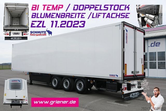 Reefer semitrailer SCHMITZ CARGOBULL SKO 24/L 13,4 FP 45 /BI TEMP /MULTITEMP/DS !!!