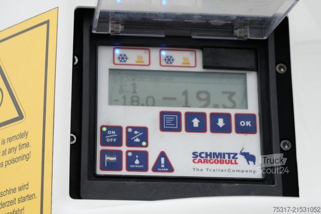 Reefer semitrailer SCHMITZ CARGOBULL SKO 24/L 13,4 FP 45 /BI TEMP /MULTITEMP/DS !!!
