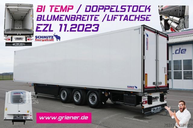 Reefer semitrailer SCHMITZ CARGOBULL SKO 24/L 13,4 FP 45 /BI TEMP /MULTITEMP/DS !!!