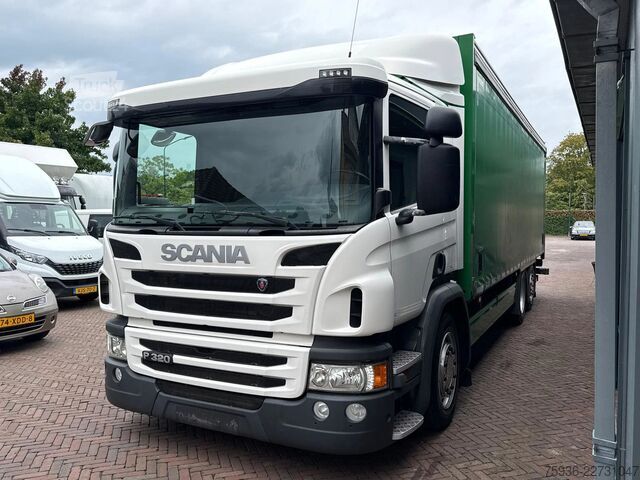 Плъзгащ се брезент Scania P320 Schuifzeil 735x245x215 Steering Axle Navi ...