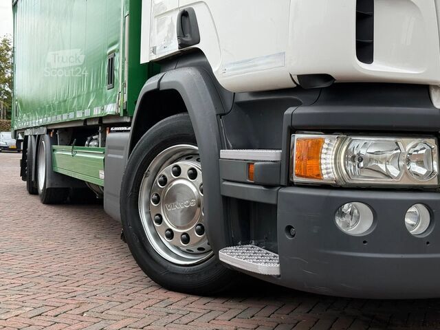 Плъзгащ се брезент Scania P320 Schuifzeil 735x245x215 Steering Axle Navi ...