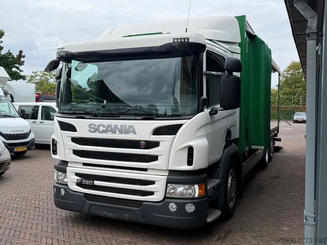 Плъзгащ се брезент Scania P320 Schuifzeil 735x245x215 Steering Axle Navi ...